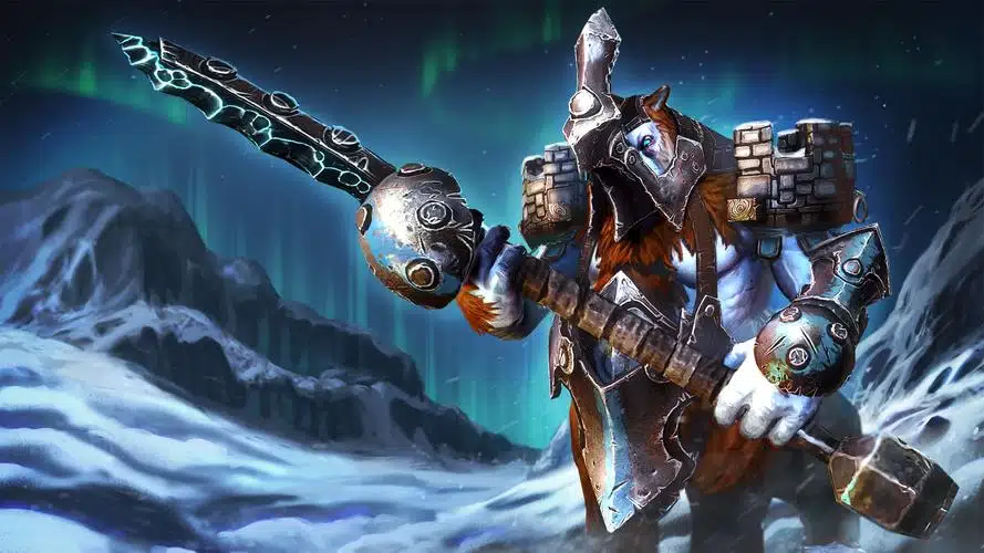 DOTA2冰霜战士角色
