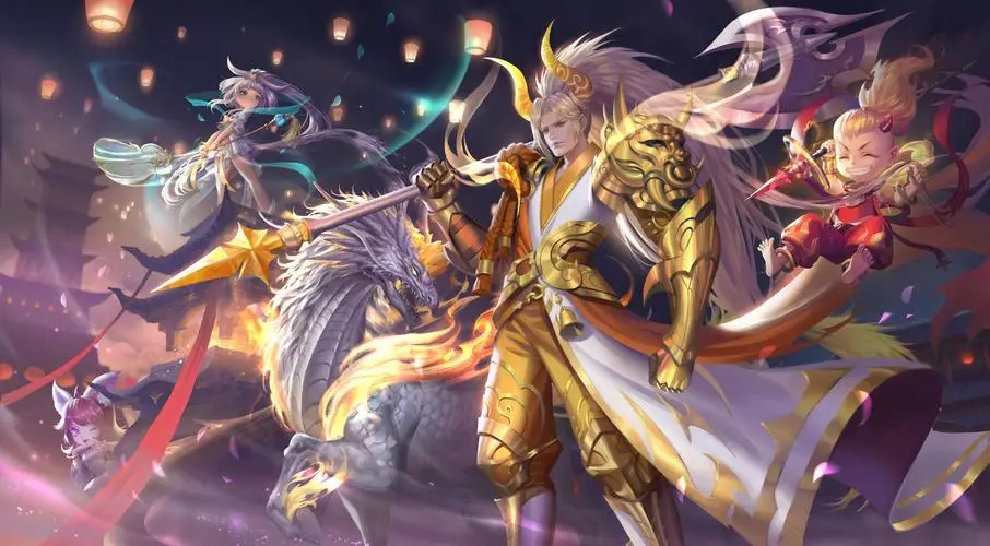 魔域金甲英雄战斗